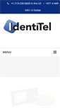 Mobile Screenshot of identitel.com