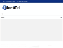 Tablet Screenshot of identitel.com